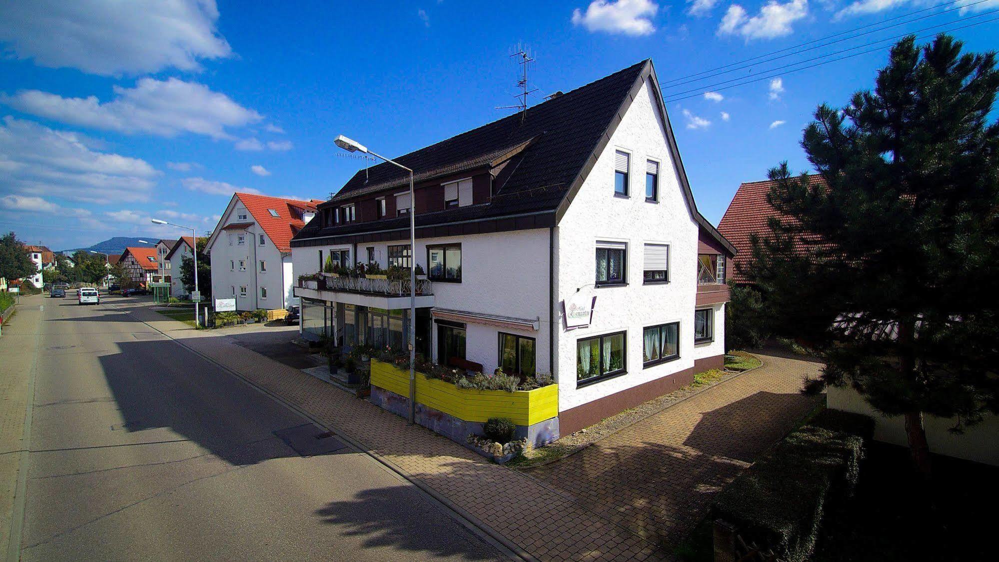 Hotel Rosengarten Schwaebisch Gmuend Exterior photo